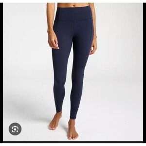NWT CALLA Inspire Collection High Rise 7/8 Legging Navy Blue Size‎ L